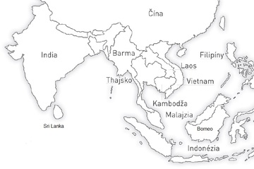Singapur map