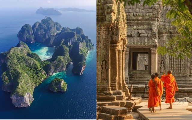 Krásne pláže provincie Krabi a poklady Angkoru 