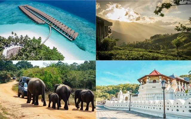 Maldivy a veľký okruh Srí Lankou