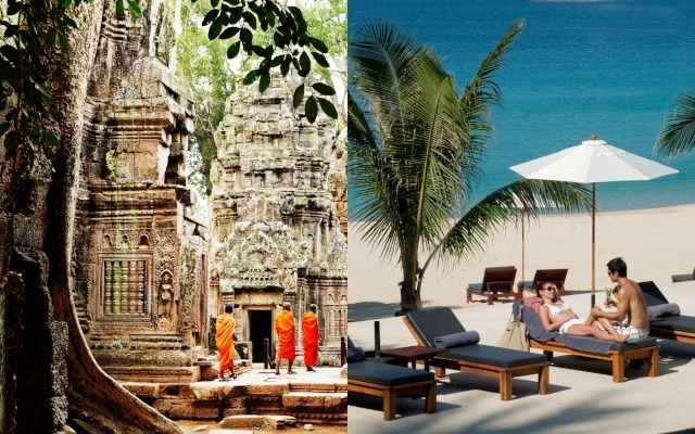 Thajský ostrov Phuket a poklady Angkoru