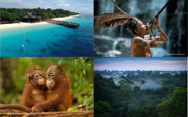 Veľký okruh exotickým Borneom 