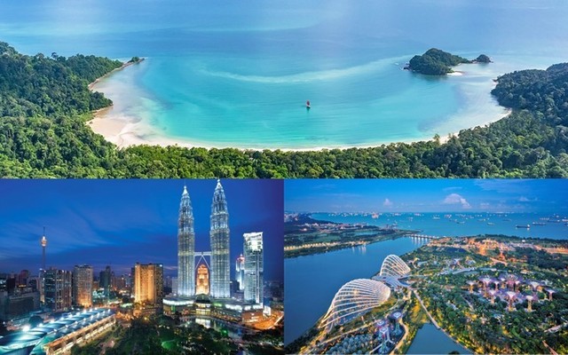2 veľkomestá a oddych na pláži: KL, Langkawi a Singapur